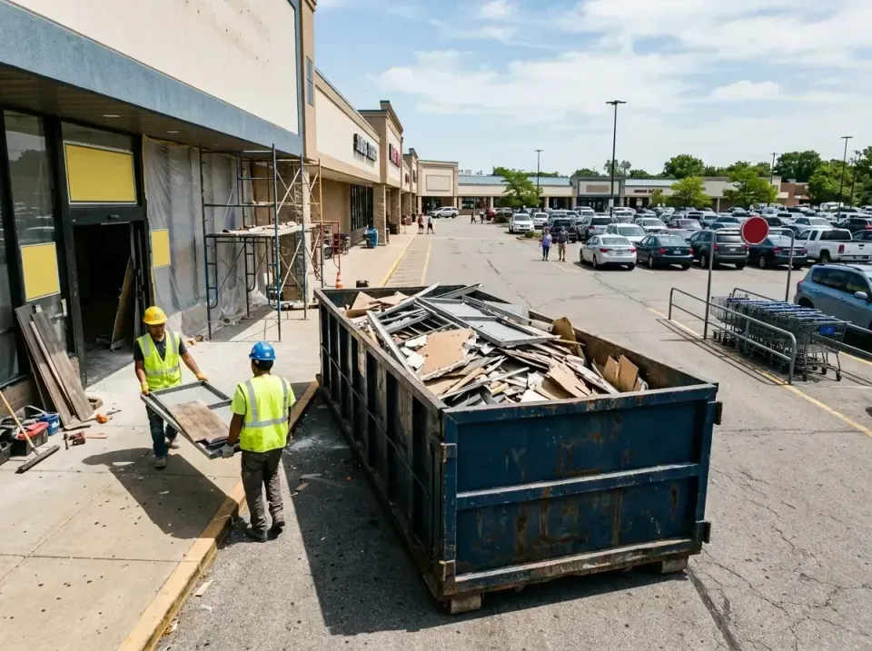 retail-store-renovation-debris-003 — frequently asked questions, Roll-off Dumpster Rentals in Pompton Lakes, NJ